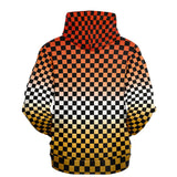 Butch Lesbian Pride Black Checkered Pullover Hoodie Fashion Hoodie - AOP PRIDE MODE