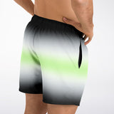 Agender Pride Ombre Swim Shorts