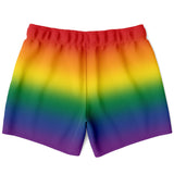 Rainbow Ombre Pride Swim Shorts