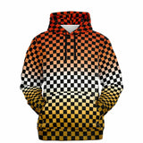 Butch Lesbian Pride Black Checkered Pullover Hoodie Fashion Hoodie - AOP PRIDE MODE