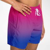 Bisexual Pride Ombre Swim Shorts