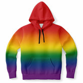 Rainbow Ombre Pride Pullover Hoodie