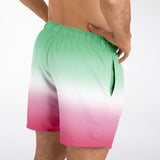 Abrosexual Pride Ombre Swim Shorts