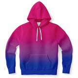 Bisexual Pride Ombre Pullover Hoodie