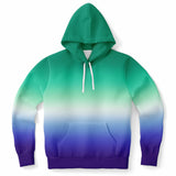 Gay MLM Vincian Pride Ombre Pullover Hoodie