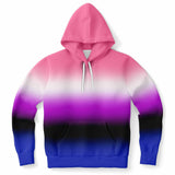 Genderfluid Pride Ombre Pullover Hoodie