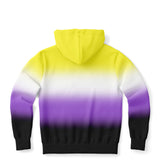 Non-binary Pride Ombre Full-Zip Hoodie