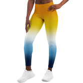 Aroace Pride Ombre Leggings Leggings - AOP PRIDE MODE