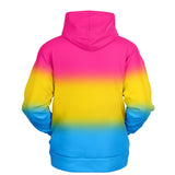 Pansexual Pride Ombre Pullover Hoodie