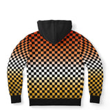 Butch Lesbian Pride Black Contrast Checkered Pullover Hoodie Fashion Hoodie - AOP PRIDE MODE