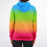 Panromantic Pride Ombre Full-Zip Hoodie Fashion Zip-Up Hoodie - AOP PRIDE MODE