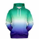 Gay MLM Vincian Pride Ombre Pullover Hoodie