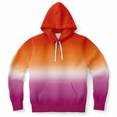 Lesbian Pride Ombre Pullover Hoodie