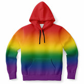 Rainbow Ombre Pride Pullover Hoodie