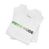 Aromantic Pride Mode Ombre Logo Tee