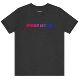 Bisexual Pride Mode Ombre Logo Tee