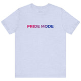 Bisexual Pride Mode Ombre Logo Tee