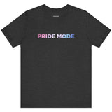 Bigender Pride Mode Ombre Logo Tee