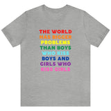Bigger Problems Tee Tees PRIDE MODE