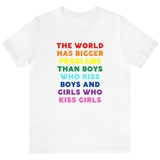 Bigger Problems Tee Tees PRIDE MODE