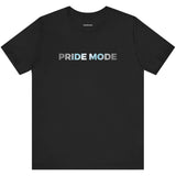 Demiboy Pride Mode Ombre Logo Tee