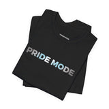 Demiboy Pride Mode Ombre Logo Tee