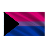 Demi-Bisexual Pride Flag