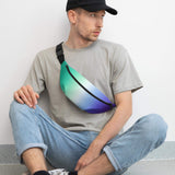 Gay MLM Vincian Pride Ombre Crossbody Belt Bag  PRIDE MODE