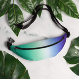 Gay MLM Vincian Pride Ombre Crossbody Belt Bag  PRIDE MODE