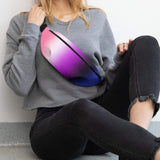 Genderfluid Pride Ombre Crossbody Belt Bag  PRIDE MODE