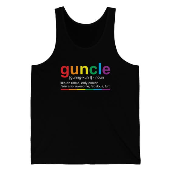 Guncle (Gay Uncle) Tank Tanks PRIDE MODE