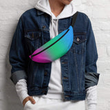 Polysexual Pride Ombre Crossbody Belt Bag  PRIDE MODE