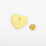 She / Her Pronouns Heart Enamel Pin