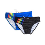Rainbow Stripe Swim Briefs Swim Briefs PRIDE MODE