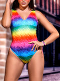 Rainbow Prism Strappy-back Bodysuit Bodysuit PRIDE MODE