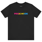 Pansexual Pride Mode Ombre Logo Tee