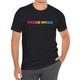 Pansexual Pride Mode Ombre Logo Tee