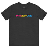 Pansexual Pride Mode Ombre Logo Tee