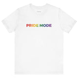 Pride Mode Rainbow Ombre Logo Tee