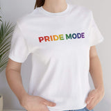 Pride Mode Rainbow Ombre Logo Tee