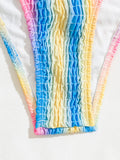 Pansexual Pride Pastel Stripe Bikini Bikini PRIDE MODE