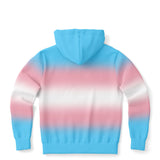 Transgender Pride Ombre Full-Zip Hoodie