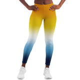 Aroace Pride Ombre Leggings Leggings - AOP PRIDE MODE