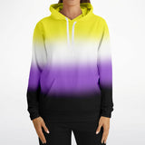 Non-binary Pride Ombre Pullover Hoodie