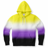 Non-binary Pride Ombre Pullover Hoodie