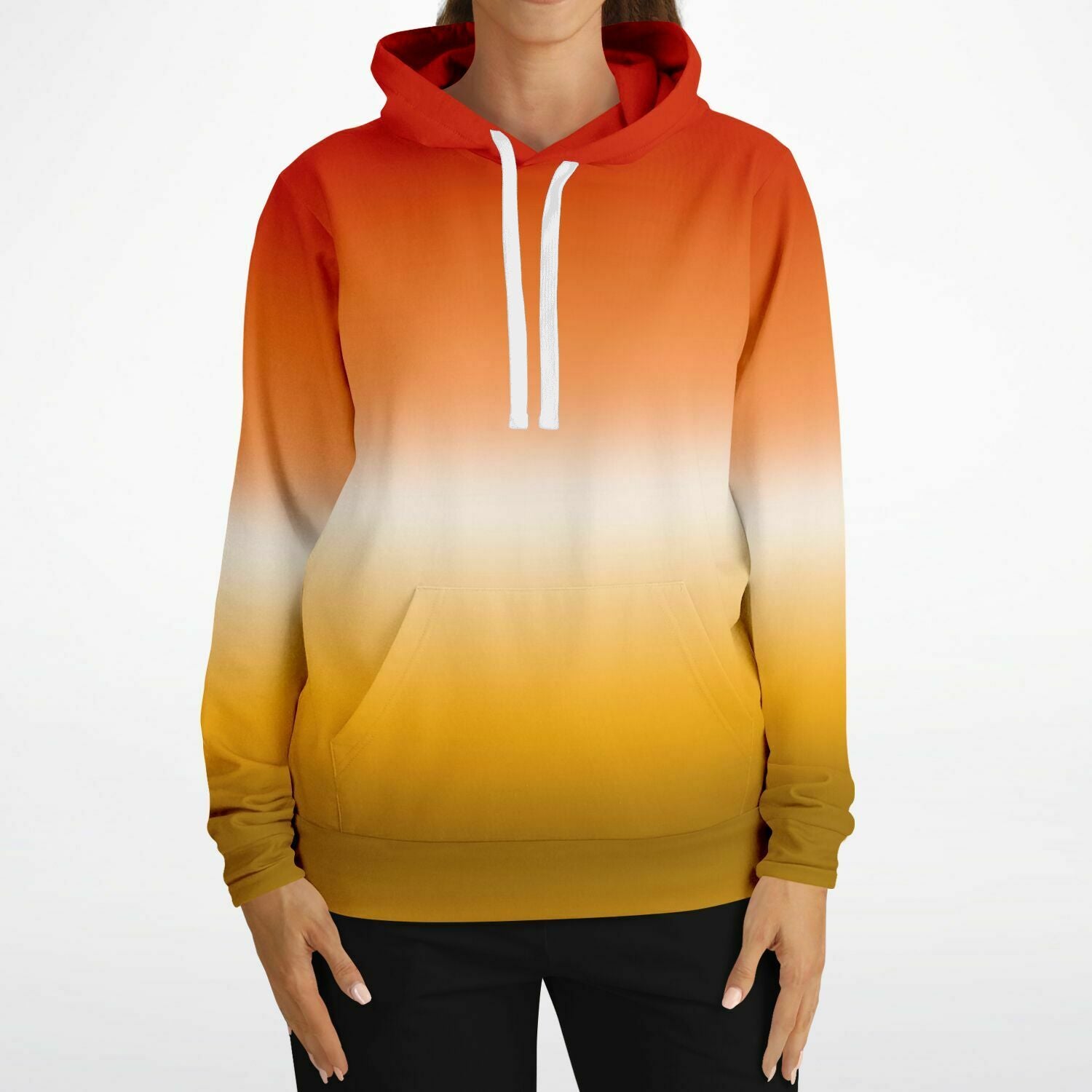 Butch Lesbian Pride Ombre Pullover Hoodie