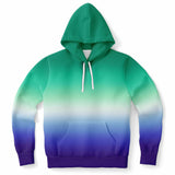Gay MLM Vincian Pride Ombre Pullover Hoodie