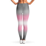 Demigirl Pride Ombre Leggings Leggings - AOP PRIDE MODE
