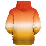 Butch Lesbian Pride Ombre Full-Zip Hoodie Full-Zip Hoodie PRIDE MODE