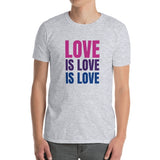 Bi Love is Love Tee Tees PRIDE MODE